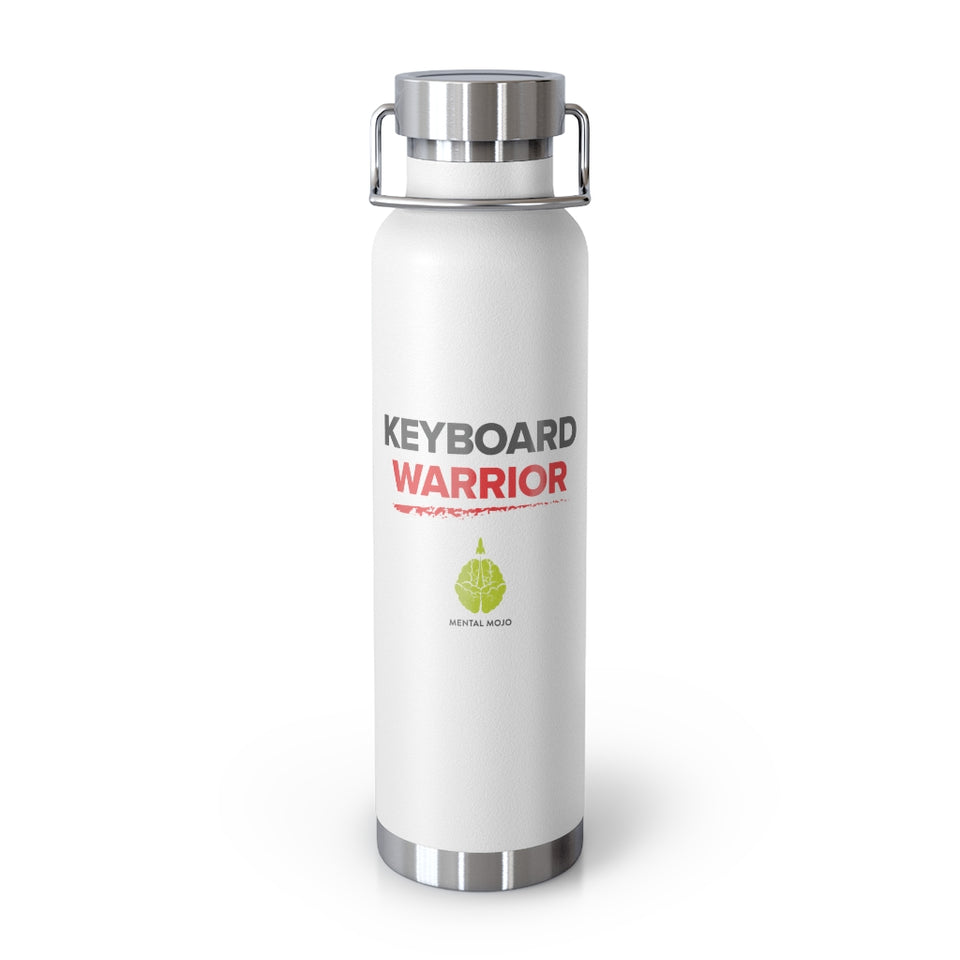 Mental Mojo “Keyboard Warrior” 22oz Vacuum Insulated Bottle