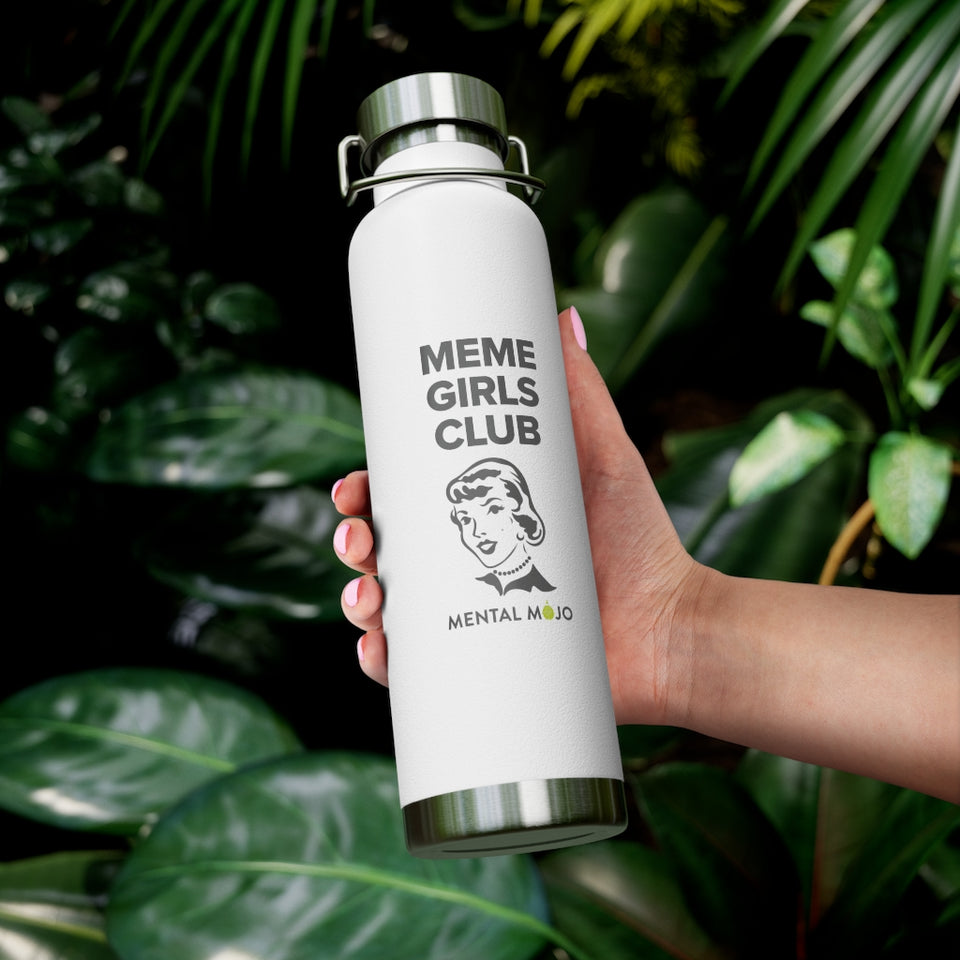 Mental Mojo “Meme Girls Club” 22oz Vacuum Insulated Bottle